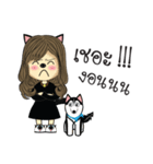 Husky Girl（個別スタンプ：5）