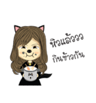 Husky Girl（個別スタンプ：18）