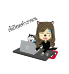 Husky Girl（個別スタンプ：32）