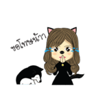 Husky Girl（個別スタンプ：35）