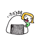わりと無表情なちぃさんのスタンプ（個別スタンプ：1）
