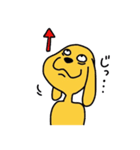 ゆかいな黄色いいぬ（個別スタンプ：13）