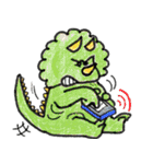 Stupid Crayon Creatures（個別スタンプ：14）