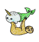 Stupid Crayon Creatures（個別スタンプ：33）