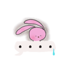 うさぎの吹き出し（個別スタンプ：23）
