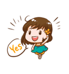 もちぽん＆さきちゃん（個別スタンプ：4）