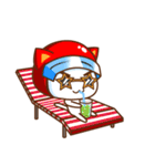 もちぽん＆さきちゃん（個別スタンプ：14）