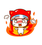 もちぽん＆さきちゃん（個別スタンプ：19）