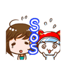 もちぽん＆さきちゃん（個別スタンプ：23）