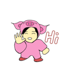 Alien Piggy ~ On My Way（個別スタンプ：8）