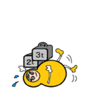 不屈のだるま（個別スタンプ：17）