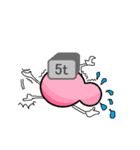 不屈のだるま（個別スタンプ：21）