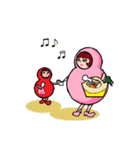 不屈のだるま（個別スタンプ：27）