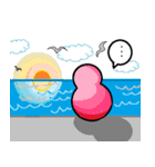 不屈のだるま（個別スタンプ：30）