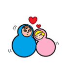 不屈のだるま（個別スタンプ：31）