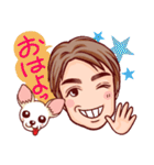 実弦と愛犬バンブーのファンキーな日常（個別スタンプ：7）