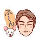 実弦と愛犬バンブーのファンキーな日常（個別スタンプ：24）