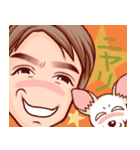 実弦と愛犬バンブーのファンキーな日常（個別スタンプ：27）