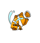 Marine Biological star show（個別スタンプ：34）