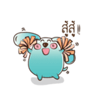 FAT COUPLE : PIG＆DOG（個別スタンプ：6）
