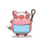 FAT COUPLE : PIG＆DOG（個別スタンプ：13）