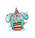 FAT COUPLE : PIG＆DOG（個別スタンプ：21）
