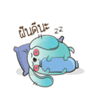 FAT COUPLE : PIG＆DOG（個別スタンプ：35）