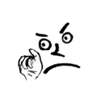 Face X Hand - Not the one you thinking！（個別スタンプ：12）