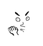 Face X Hand - Not the one you thinking！（個別スタンプ：19）