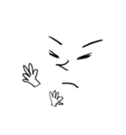Face X Hand - Not the one you thinking！（個別スタンプ：40）