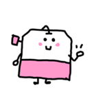TeaBagGrilLife（個別スタンプ：4）