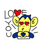 CuteMonkeyBoy（個別スタンプ：40）