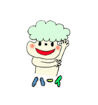 愉快なふたり もこりんとくまさん（個別スタンプ：2）