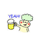 愉快なふたり もこりんとくまさん（個別スタンプ：19）