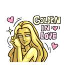 AsB - 111 The Golden Girl（個別スタンプ：19）