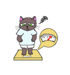 サラリーマン猫ろしかわさん（個別スタンプ：19）