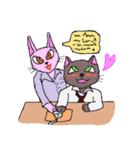 サラリーマン猫ろしかわさん（個別スタンプ：24）