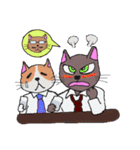 サラリーマン猫ろしかわさん（個別スタンプ：27）