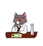 サラリーマン猫ろしかわさん（個別スタンプ：30）