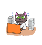 サラリーマン猫ろしかわさん（個別スタンプ：33）