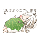 餅の妖精もちっこ（個別スタンプ：10）