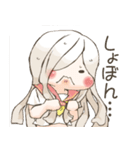餅の妖精もちっこ（個別スタンプ：22）