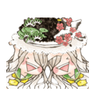 餅の妖精もちっこ（個別スタンプ：38）