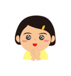 白馬に暮らす、白馬を楽しむ三姉妹（個別スタンプ：5）