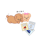 トイプードルの楽しい生活（個別スタンプ：2）