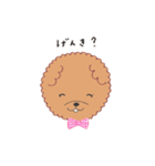 トイプードルの楽しい生活（個別スタンプ：26）