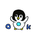 ぺんぎんのぺろんくん（個別スタンプ：3）