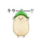 ナスはナスでも白なすナス。（個別スタンプ：11）