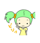 はなちゃんは かわいい（個別スタンプ：6）