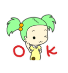 はなちゃんは かわいい（個別スタンプ：7）